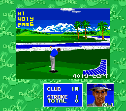 Chi Chi's Pro Challenge Golf (USA) In game screenshot